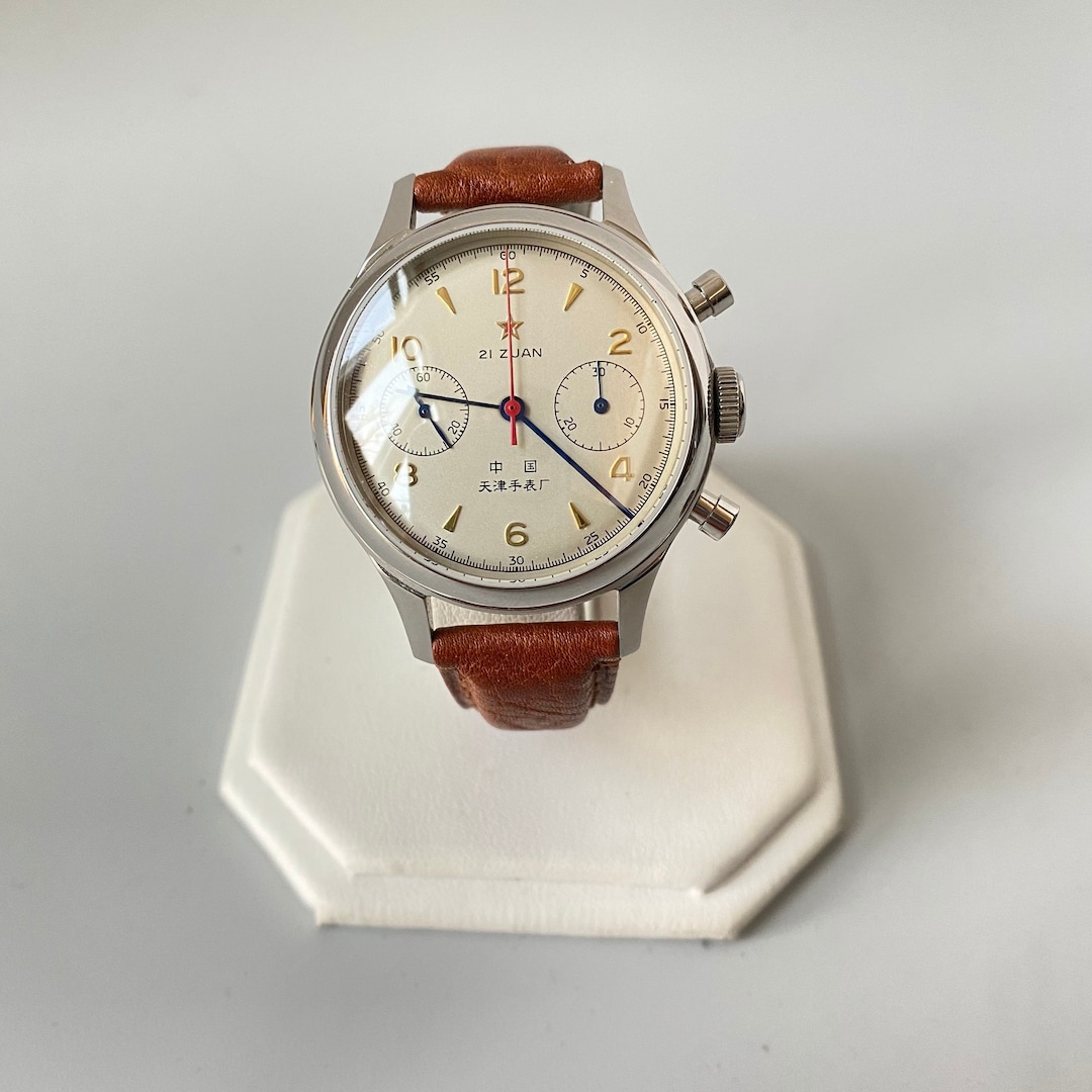 F819 21 Zuan Silver Tone Clear Back Men's Wrist Watch - Etsy