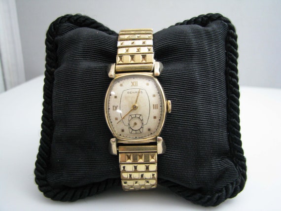 b577 Ladies 10kt RGP Mechanical Benrus Wristwatch - image 1