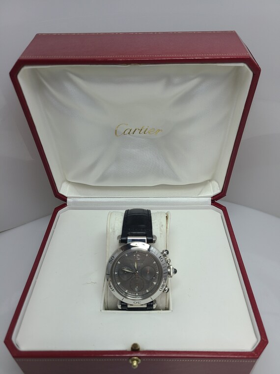 K637 Handsome Men's Cartier Pasha De Cartier 37J Automatic