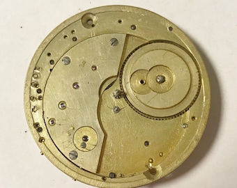 e968 Vintage Mechanical Wrist Watch Movement for Parts Repair