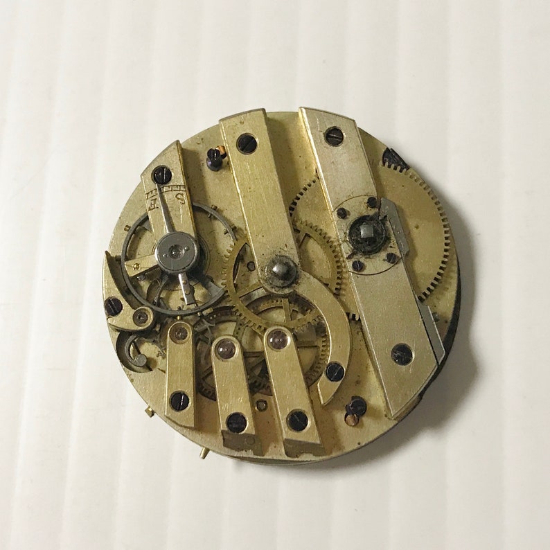 E931 Vintage Wrist Swiss Watch Movement for Parts Repair 6S Etsy