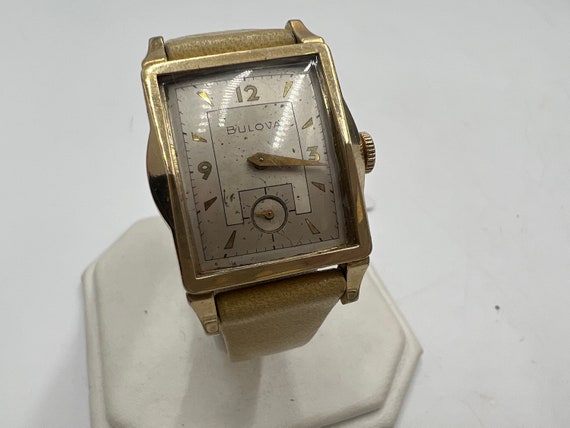 U193 Bulova 1960s Manual Wind Gold Tone Wrist Watch - Etsy display picture 1