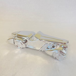 m333 Vintage Avon Collectible Silver Duesenberg Wild Country After Shave
