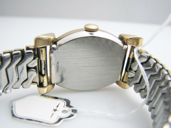b577 Ladies 10kt RGP Mechanical Benrus Wristwatch - image 6