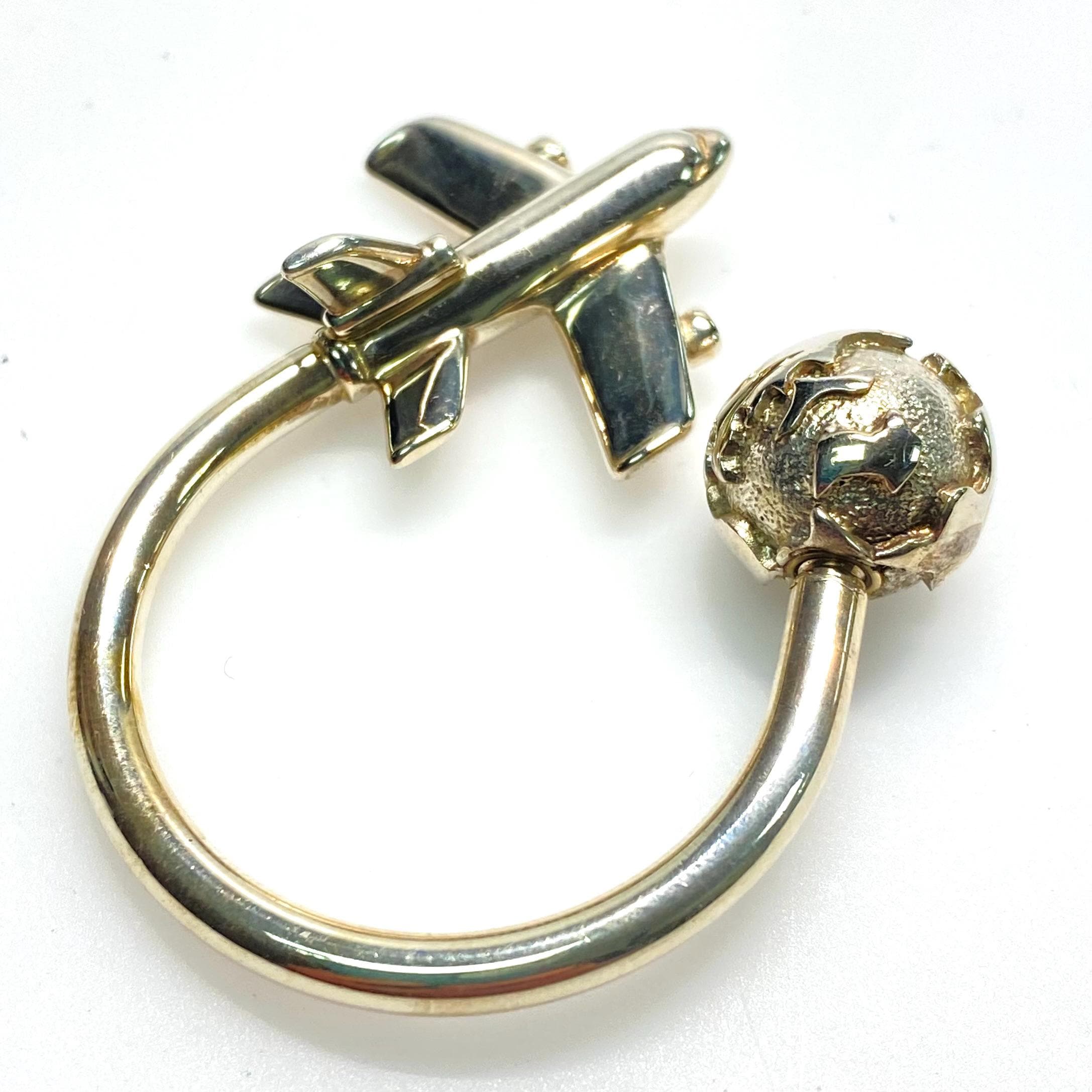 V985 Tiffany & Co. Sterling Silver 925 Keychain With Figural