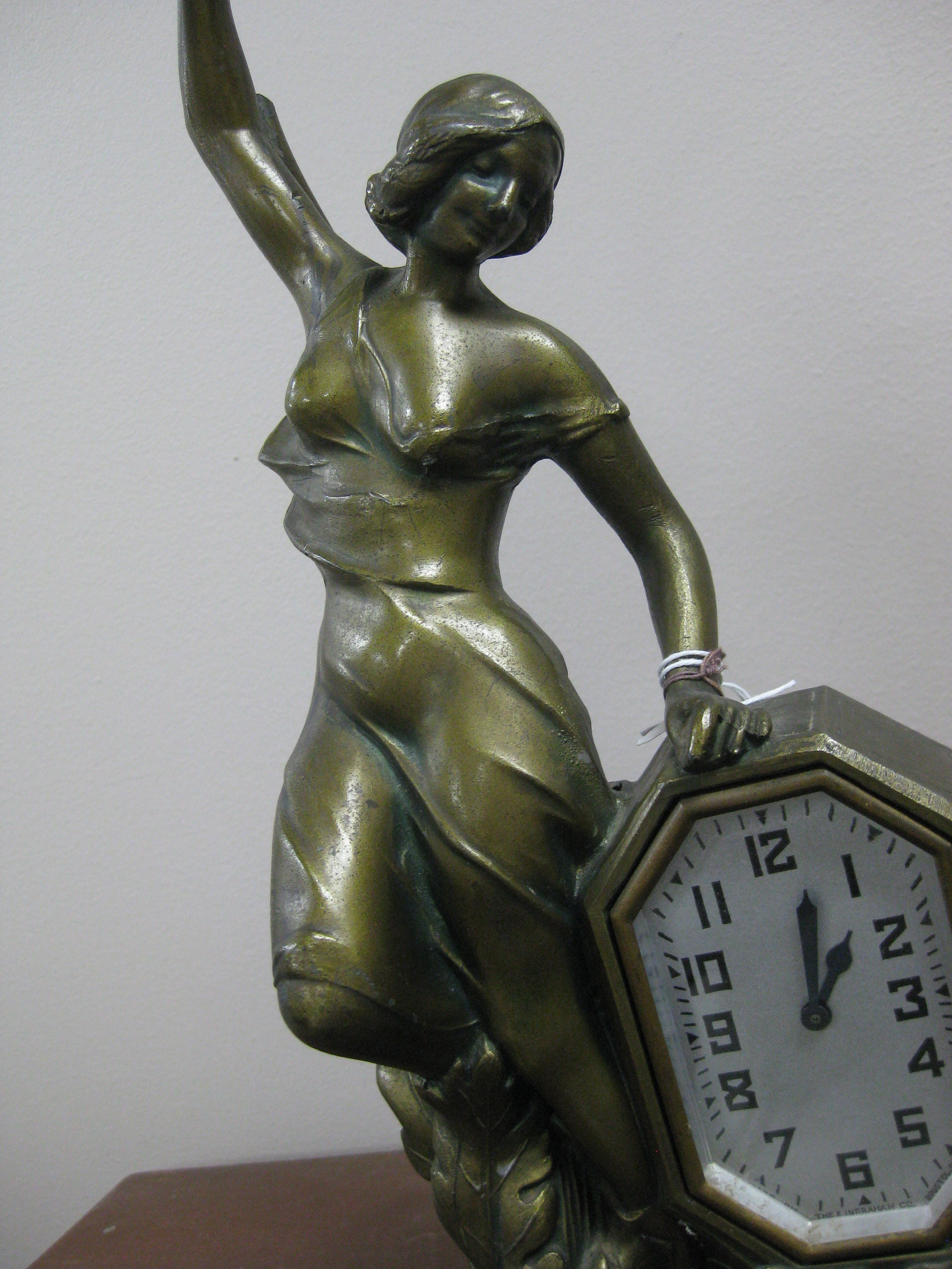 Figural Clock