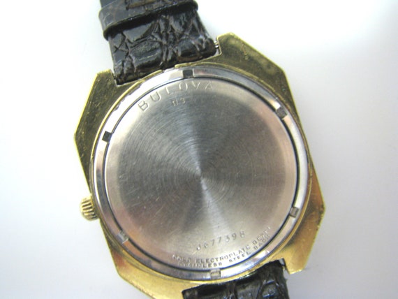 H032 Nice Bulova Mechanical Hand Wind Watch from … - image 5