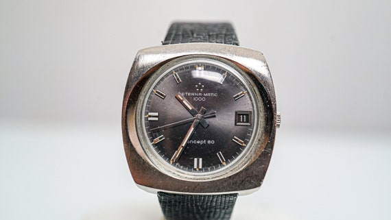 K267 Vintage Men's 1970's Eterna-Matic Wristwatch - image 3
