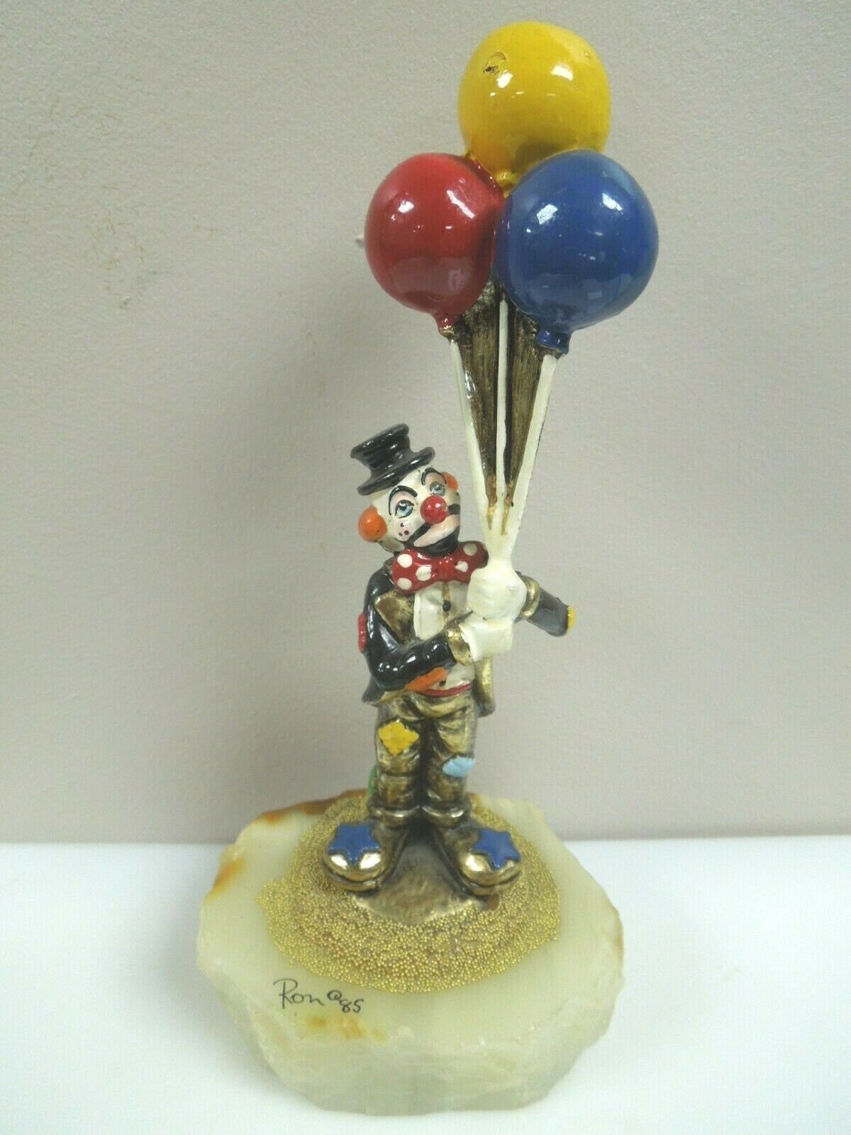 R014 Ron Lee Clown Statue Figurine Lonely Clown Holding - Etsy Finland