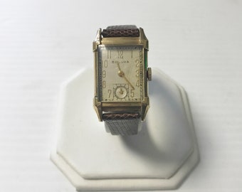 Vintage Bulova 10K Gold Filled Mechanical Women display picture 1