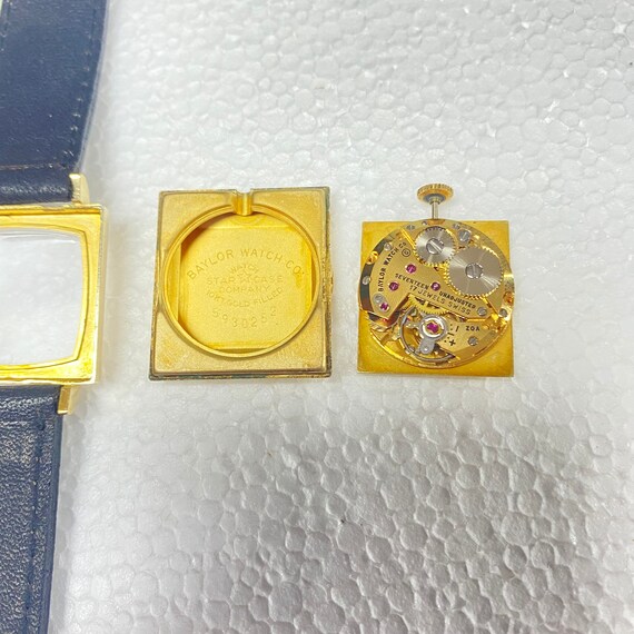 10KT Vintage Baylor Swiss Made Watch U291 Vintage Baylor Swiss Made 10K Gold Filled 17J  main image 3
