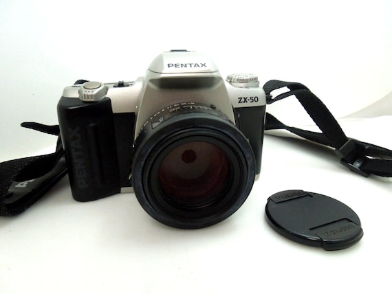 PENTAX カメラ S595 Pentax ZX-50 Camera with lens Vintage Rare Untested - Etsy 日本