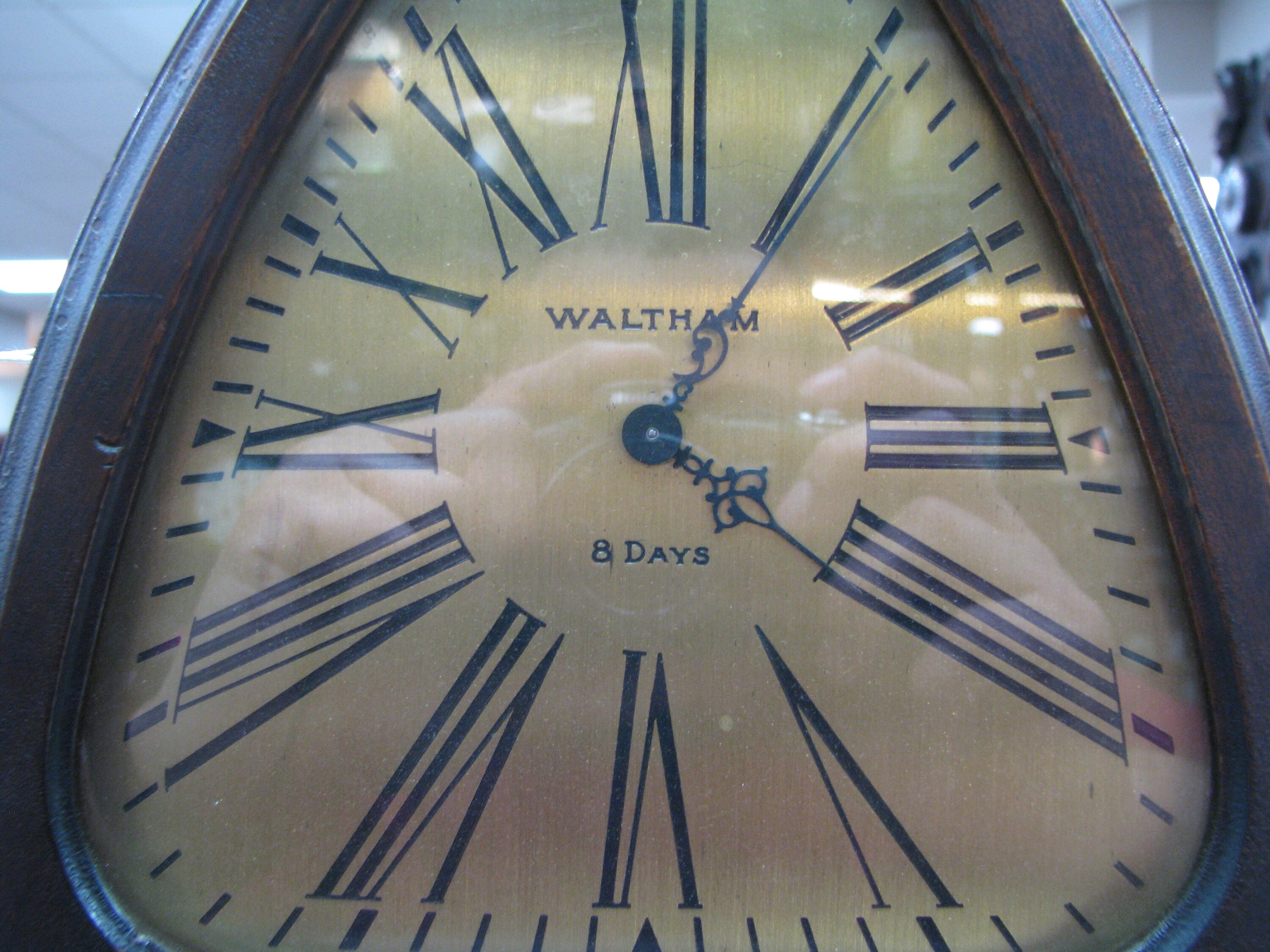 G171 Waltham 8 Day Wood Clock - Etsy