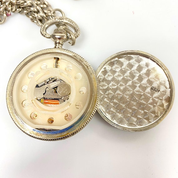 レミントン　掛時計　REMINGTON U764 Vintage Remington Quartz Japan Movement Pocket Watch - Etsy