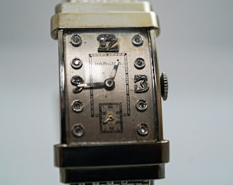 K034 Vintage 1930's Men's Hamilton Wristwatch