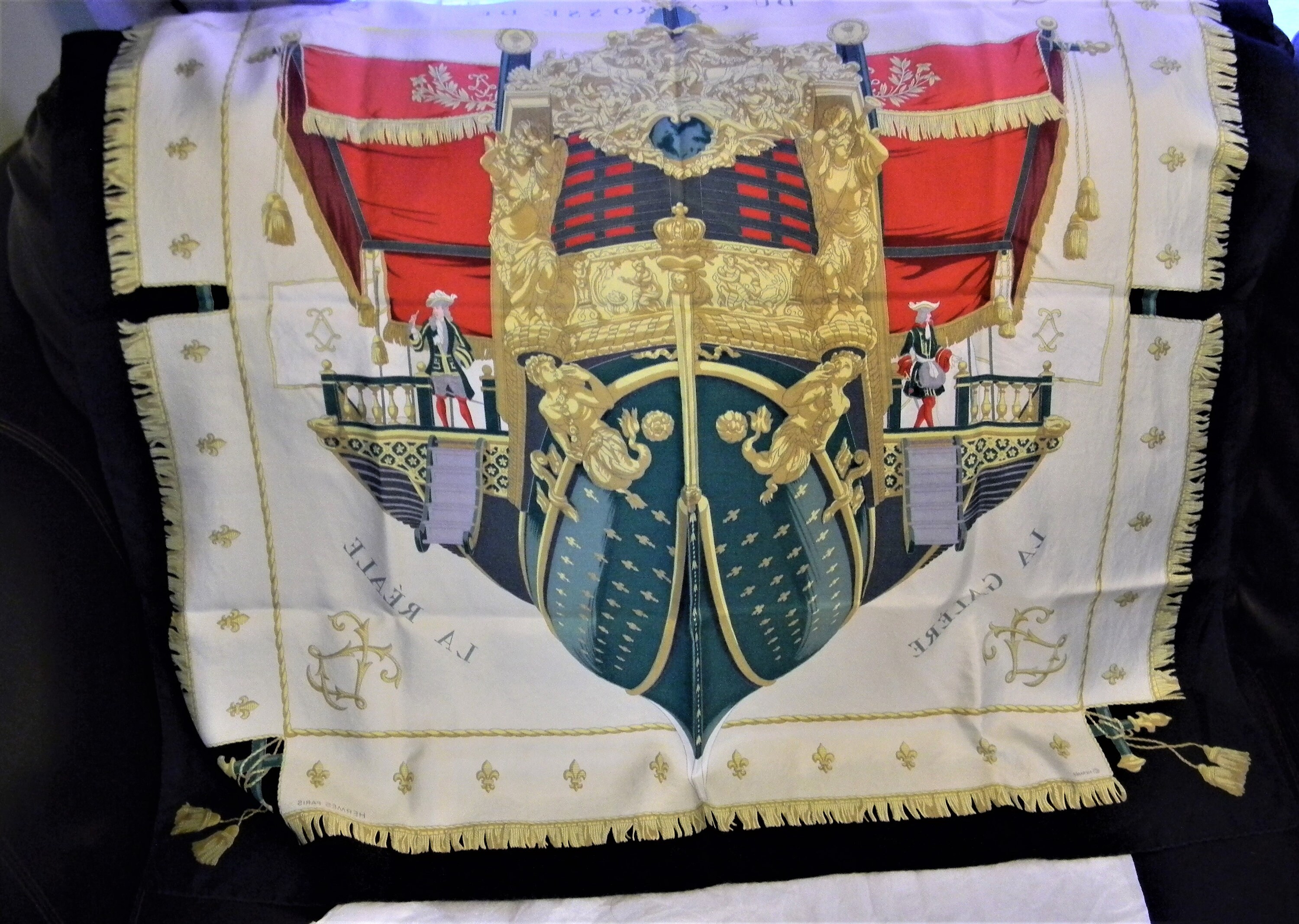 エルメス シルクスカーフ VUE DU CAROSSE Hermes Scarf 'Vue du Carosse' in Silk | Millesime Collection