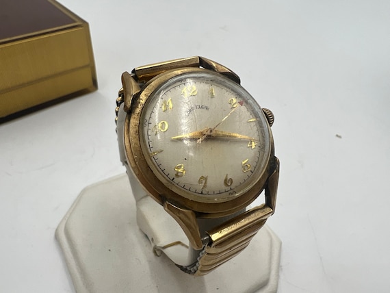 U180 Unique 1940s Lord Elgin 10k Gold Filled Self Winding  display picture 3