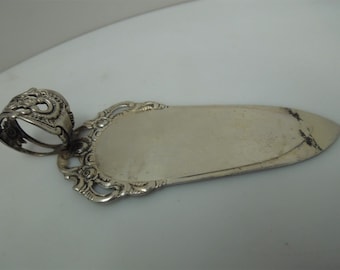 s397 Vintage Sterling Silver Cake/Pie Server CS+Co. 835 West Germany Ornate