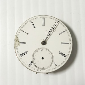 e931 Vintage Wrist Swiss Watch Movement for Parts Repair 6S bild 1