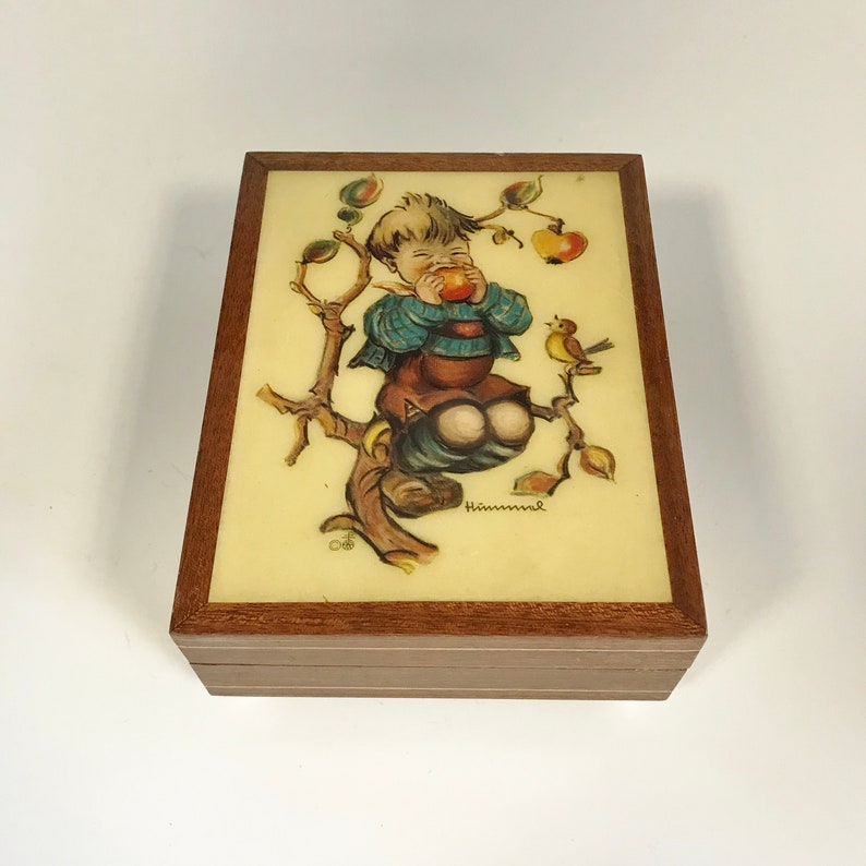 F221 Vintage Hummel German Musical Box Swiss Movement Etsy