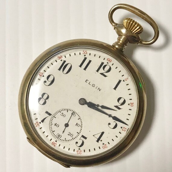old elgin pocket watch value