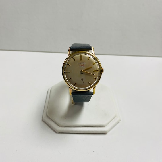 F439 Vintage Hilton Incabloc Swiss Mechanical Men