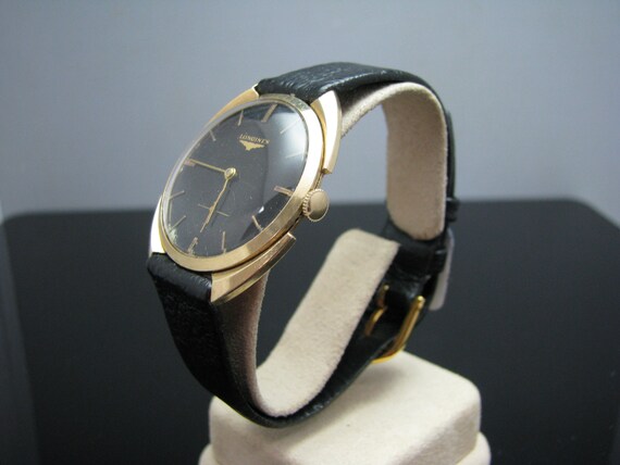 a288 14kt Men's Longines Mechanical wristwatch - image 3