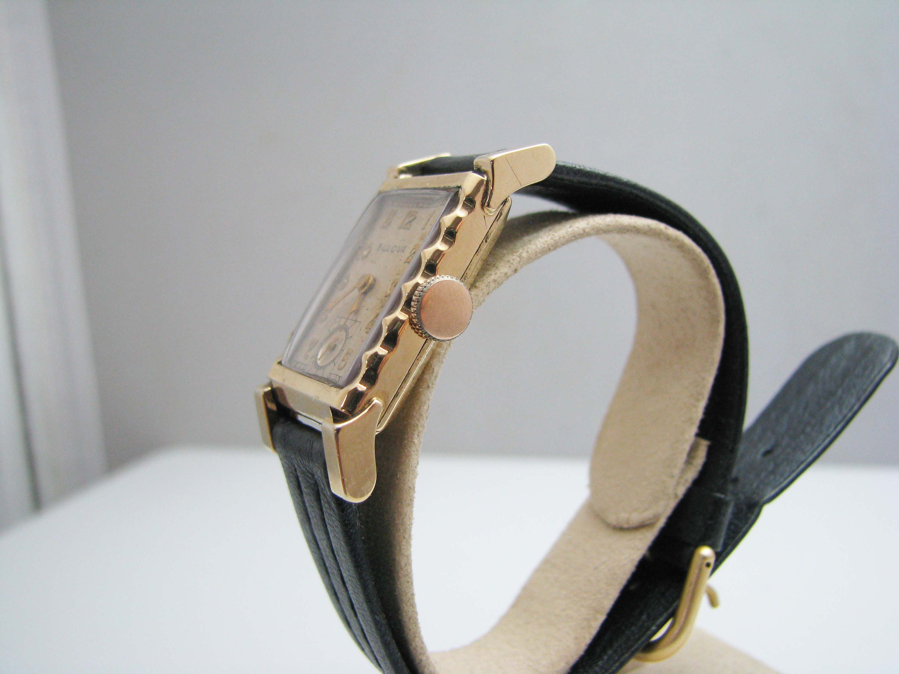 F058 Vintage Bulova 7AK Mechanical Men's Wrist Watch | Etsy