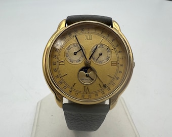 U268 Hamilton Triple Date Moonphase Quartz Watch - Etsy