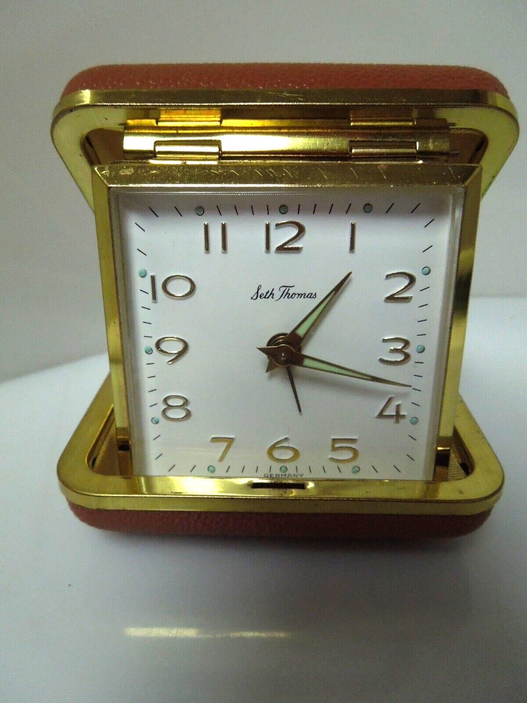 K345 Vintage Seth Thomas Travel Clock - Etsy