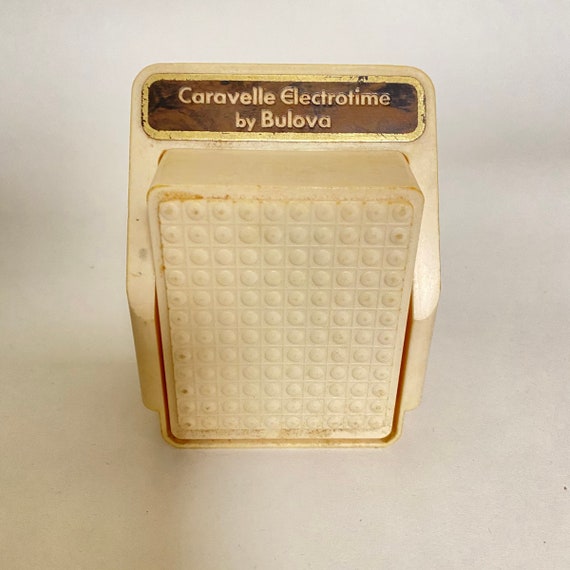 f509 Vintage Bulova Caravelle Watch Empty Display… - image 2