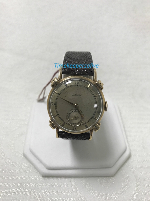 c617 Elegant Vintage LeCoultre Fancy Lugs Wrist Wa