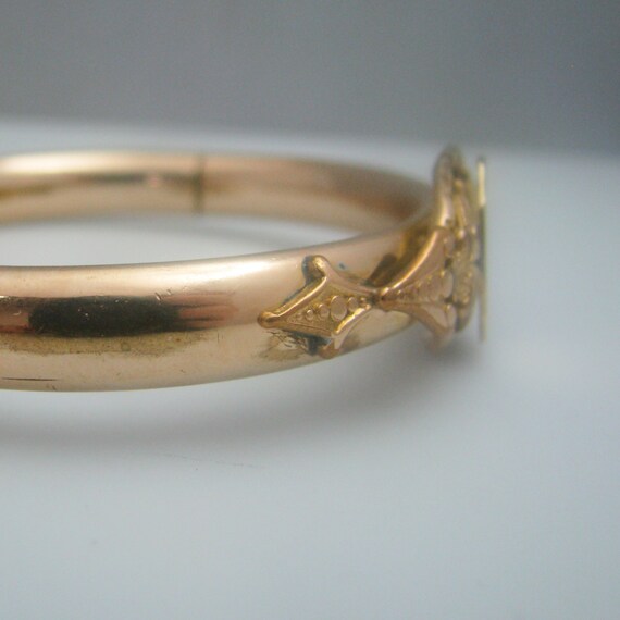 d949 Gold Filled 10k Gold Plated 10k Bangle View 3