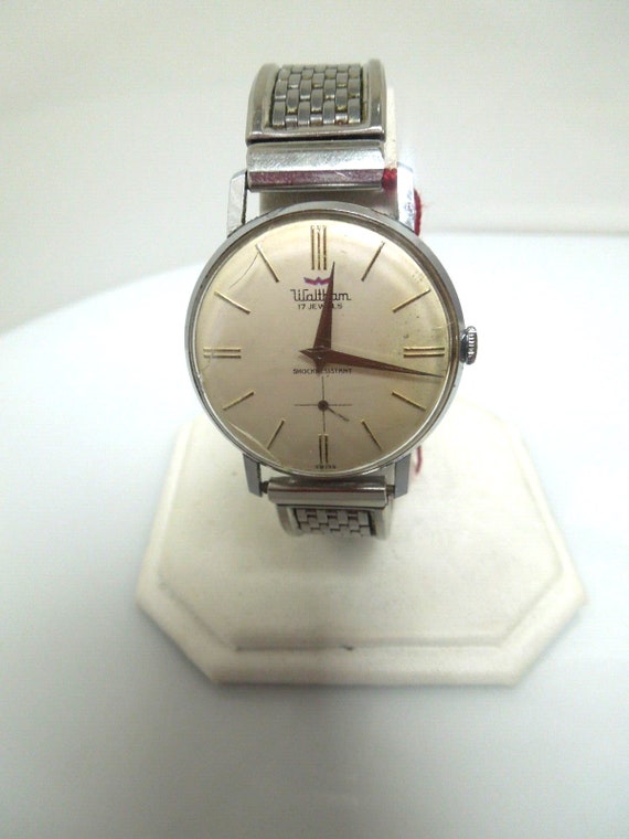 s167 Vintage Waltham 17 Jewels Mechanical Watch Sw