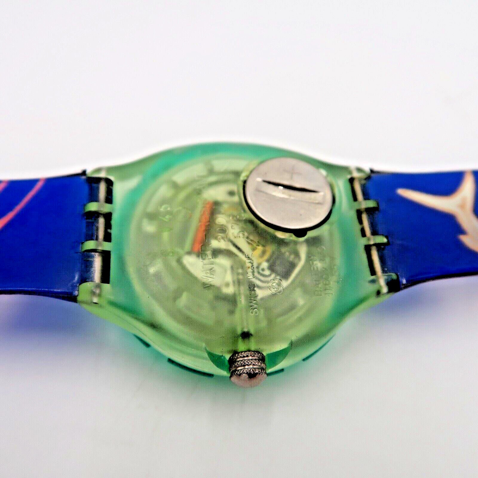 スウォッチ　ヴィンテージ　91年　スクーバ200　HAPPY FISH Swatch Happy Fish 1991 - Scuba - SDN101 - VINTAGE - YouTube