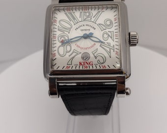k635 Stylish Men's Franck Muller Automatic Master of Complications No. 445 Cortez 10000 K SC Conquistador King Wristwatch