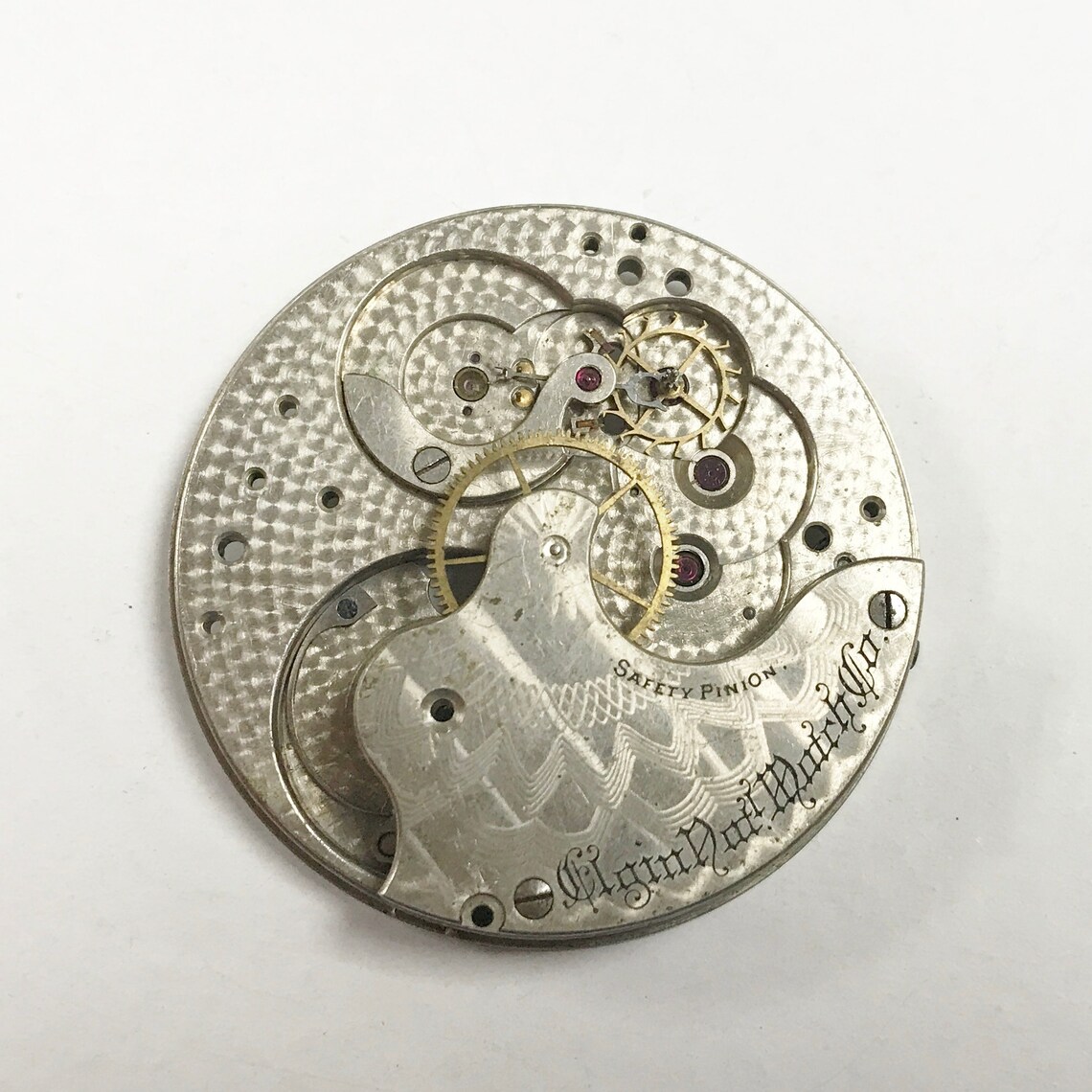 E886 Antique Locust Switzerland Pocket Watch Movement 7J for Etsy