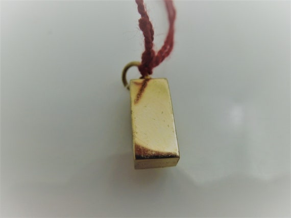 g778 Simple Gold Plated over Sterling Silver 10 C… - image 3