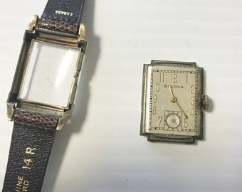 BULOVA アンティークウォッチ手巻き10KGOLD FILLED  ジャンク BULOVA ブローバ アンティーク 腕時計手巻き ジャンク 10Kロール