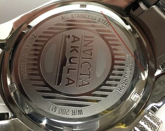 V712 Invicta Akula Men's Chronograph Model 44292 Swiss Ronda Z60