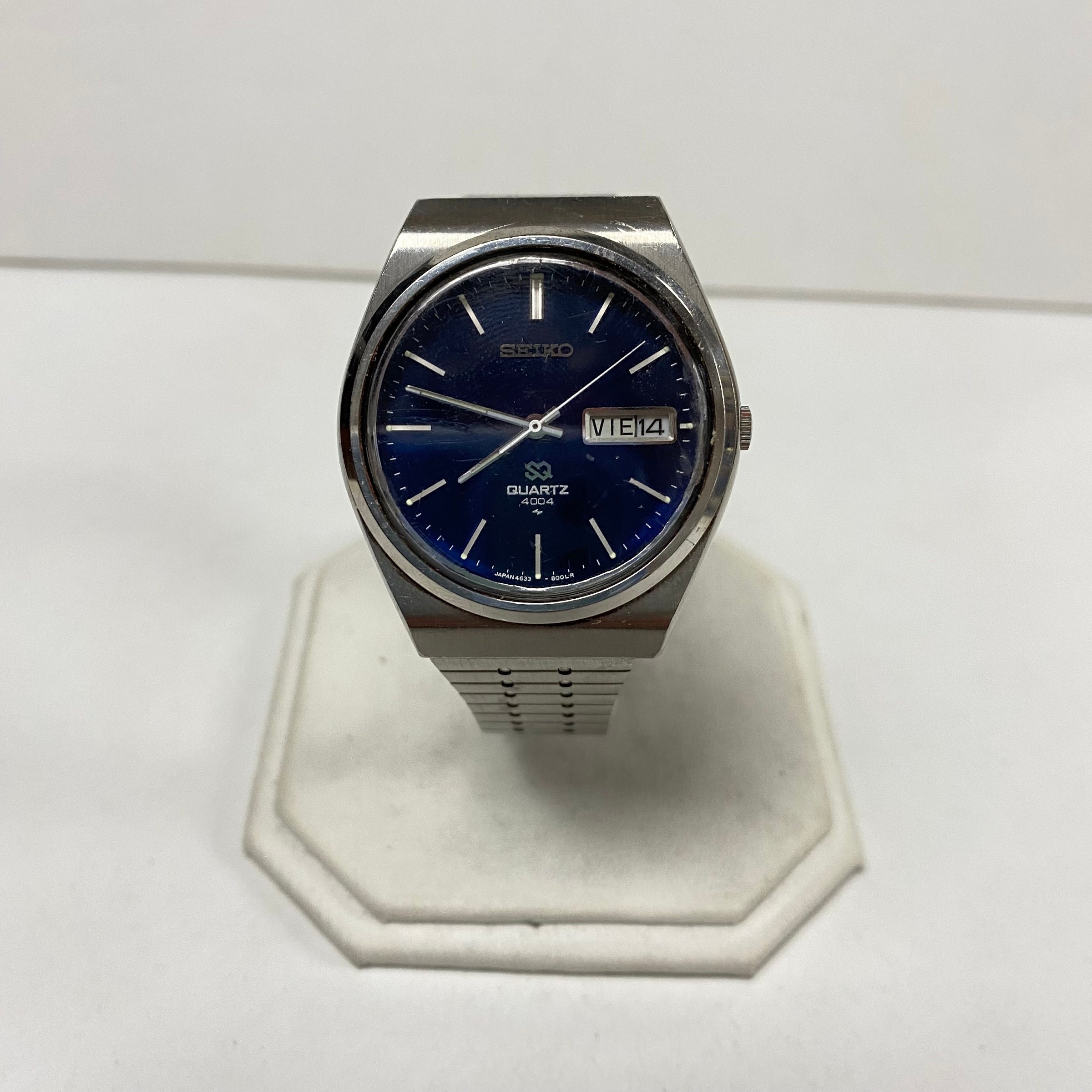 M189 Vintage Seiko Quartz 4004 Unisex Wrist Watch Stainless - Etsy
