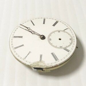 e931 Vintage Wrist Swiss Watch Movement for Parts Repair 6S bild 3