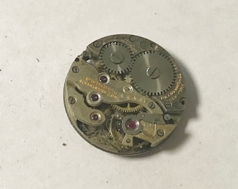 f007 Antique Toledo Watch Watch Movement for Parts or Repair 12J