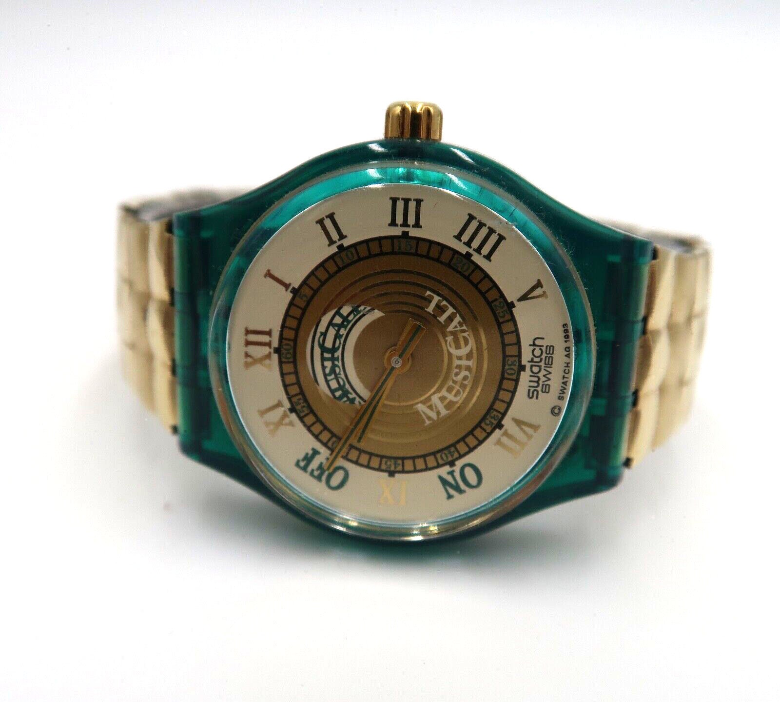 T567 Swatch Originals Musicall SLG100 Martingala Watch, Vintage
