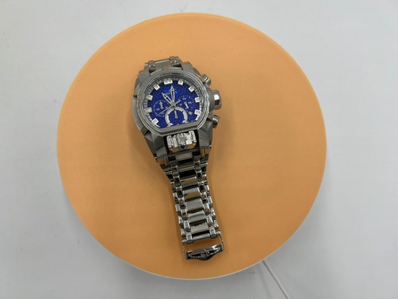 t666 Invicta Men's Bold Chronograph Quartz Blue D… - image 4