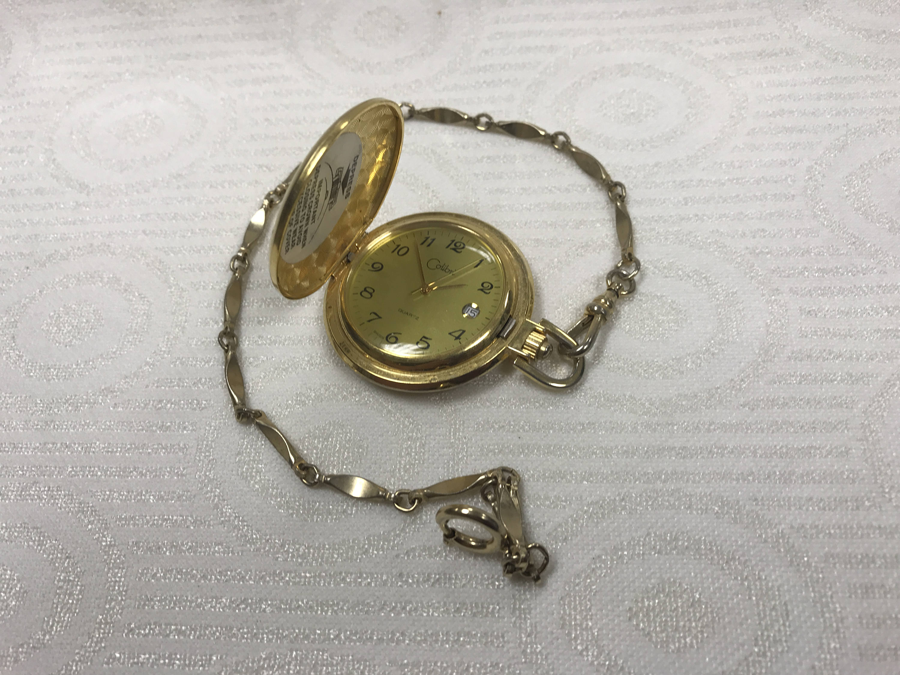 colibri quartz pocket watch