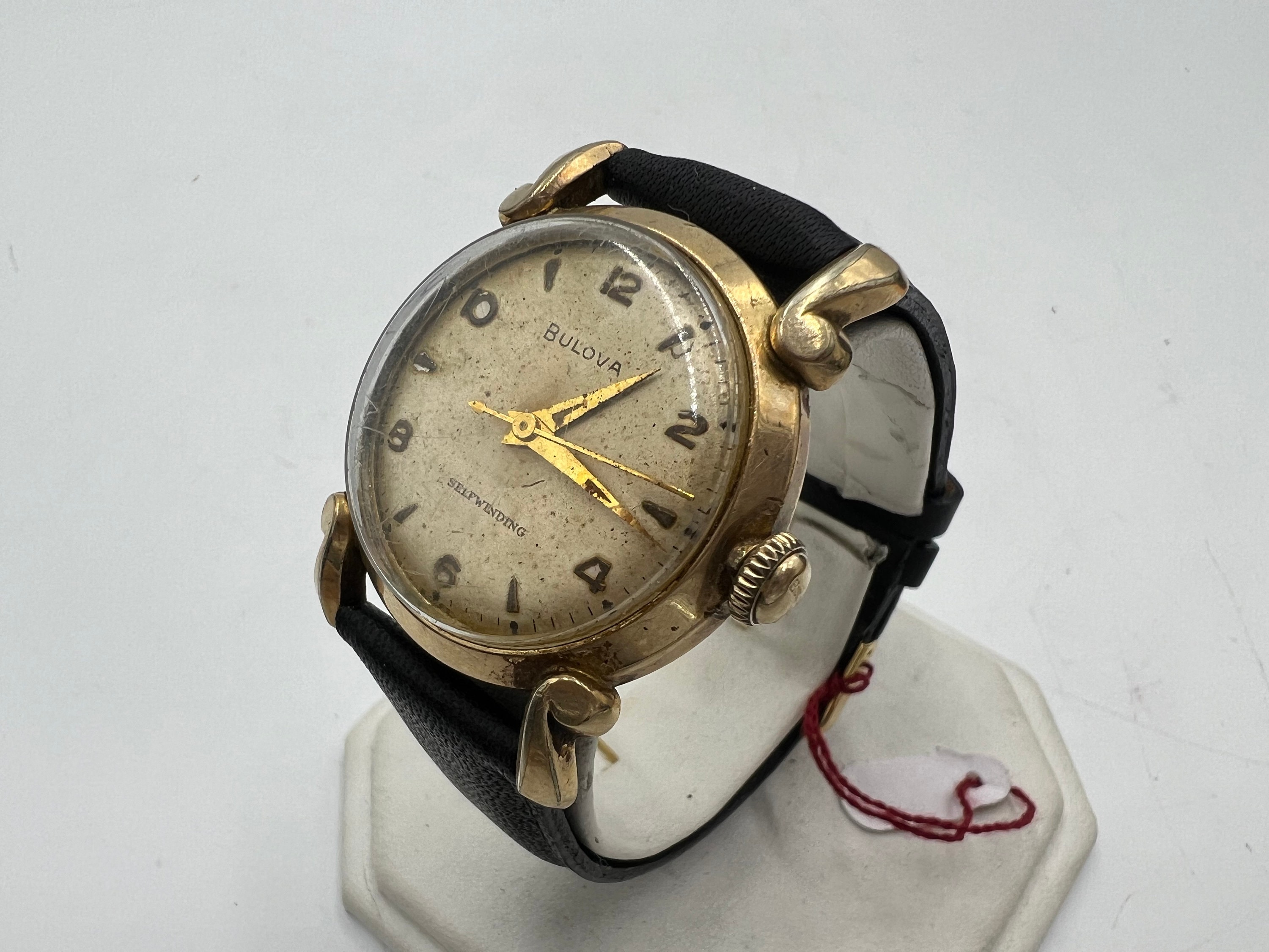 U195 Bulova 1950s Automatic Stainless Steel Gold Tone Watch - Etsy
