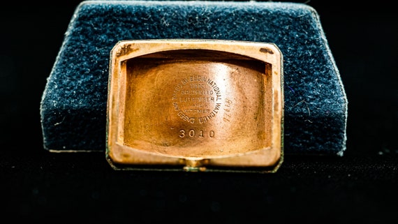 K554 Vintage Elgin De Luxe Mechanical Wristwatch - image 7