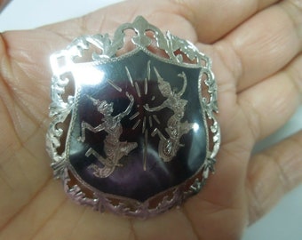 No.0215ヴィンテージジュリアナスタイルサフィレット＆ドラゴンブレスブローチ Juliana Fashion Vintage Brooches & Pins for sale - eBay