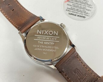 Reloj nixon never be late precio hotsell